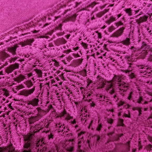 Barbie pink EXPRESS Small Lace Shorts - Picture 4 of 4